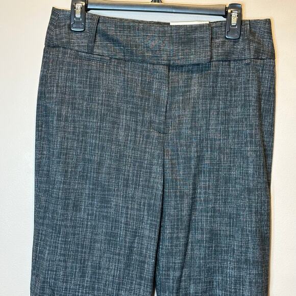 NWT Rafaella Mottled Charcoal Gray Classic Fit Dress Pants Womens Size 8 Career - Picture 4 of 16